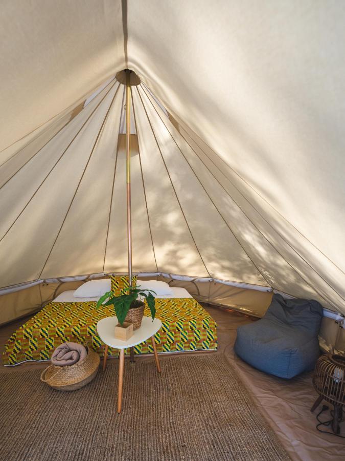 Nisi Glamping Hotel Paralía Rachón Buitenkant foto