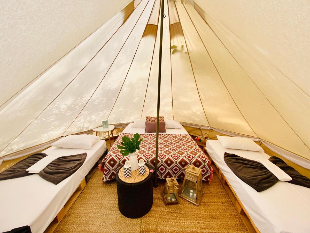 Nisi Glamping Hotel Paralía Rachón Buitenkant foto