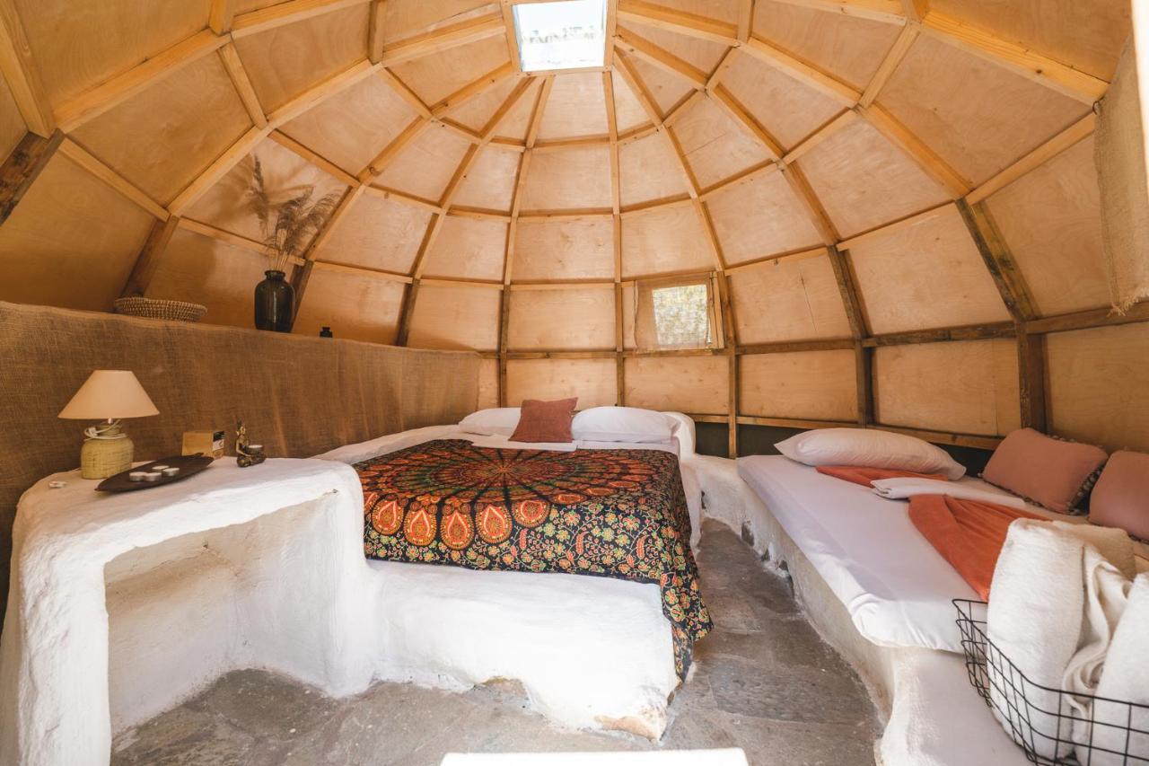 Nisi Glamping Hotel Paralía Rachón Buitenkant foto