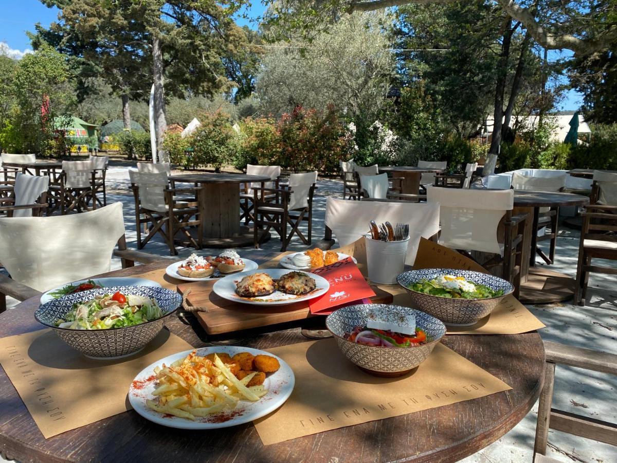 Nisi Glamping Hotel Paralía Rachón Buitenkant foto