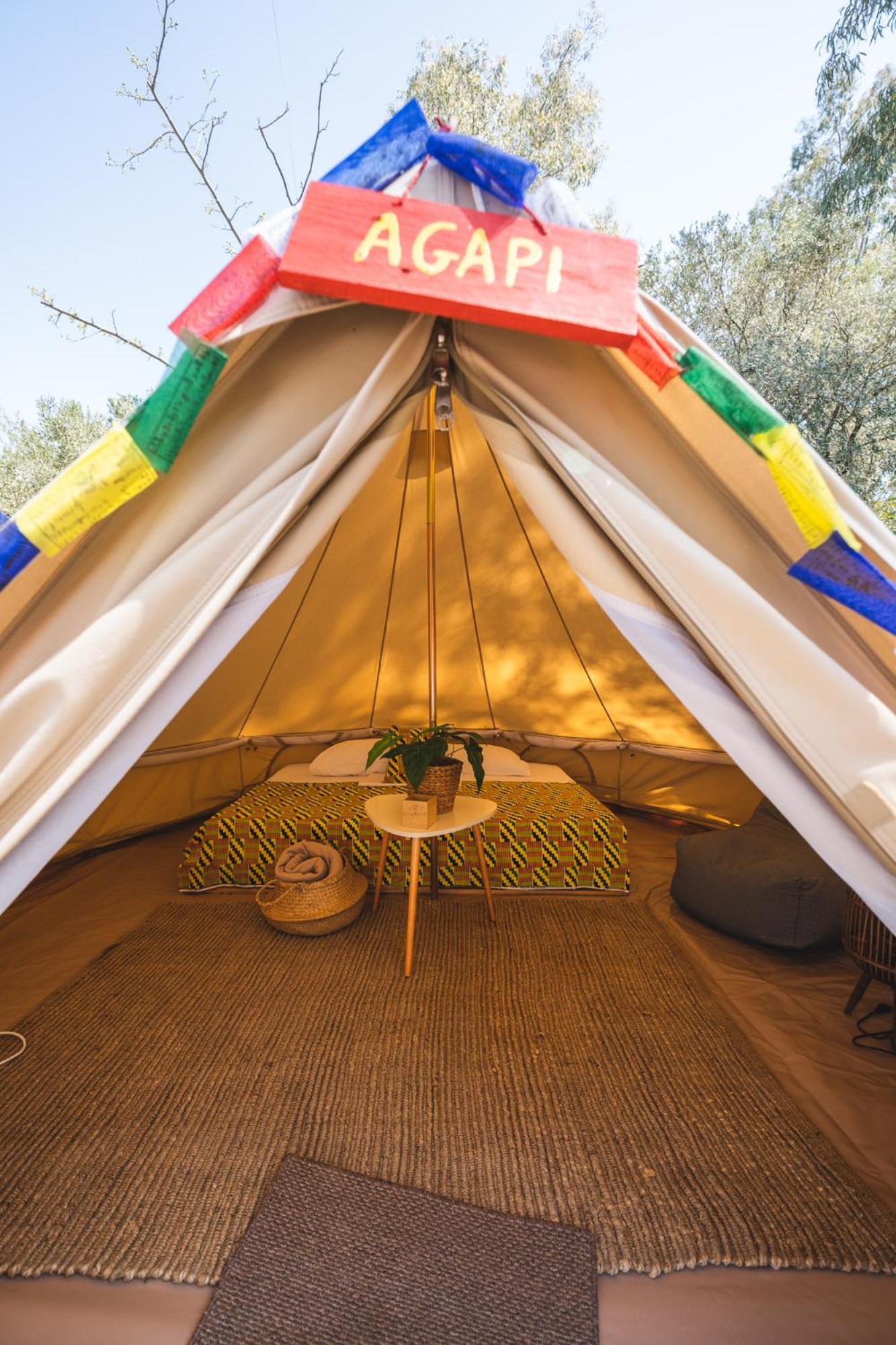 Nisi Glamping Hotel Paralía Rachón Kamer foto