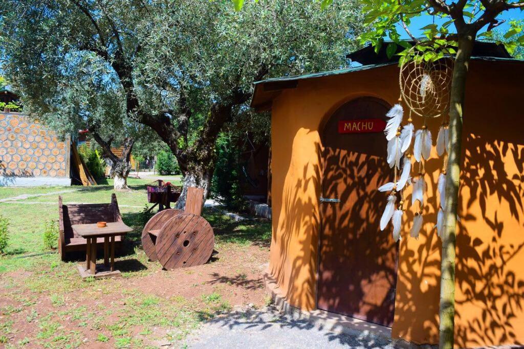 Nisi Glamping Hotel Paralía Rachón Buitenkant foto
